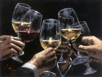 Fabian Perez Fabian Perez White and Red II